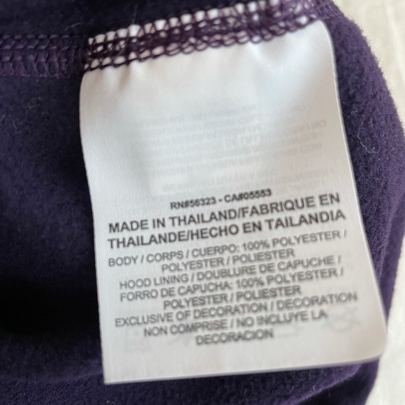 NWOT Purple Nike Dri Fit Sweatshirt Hoodie - Picture 6 of 7